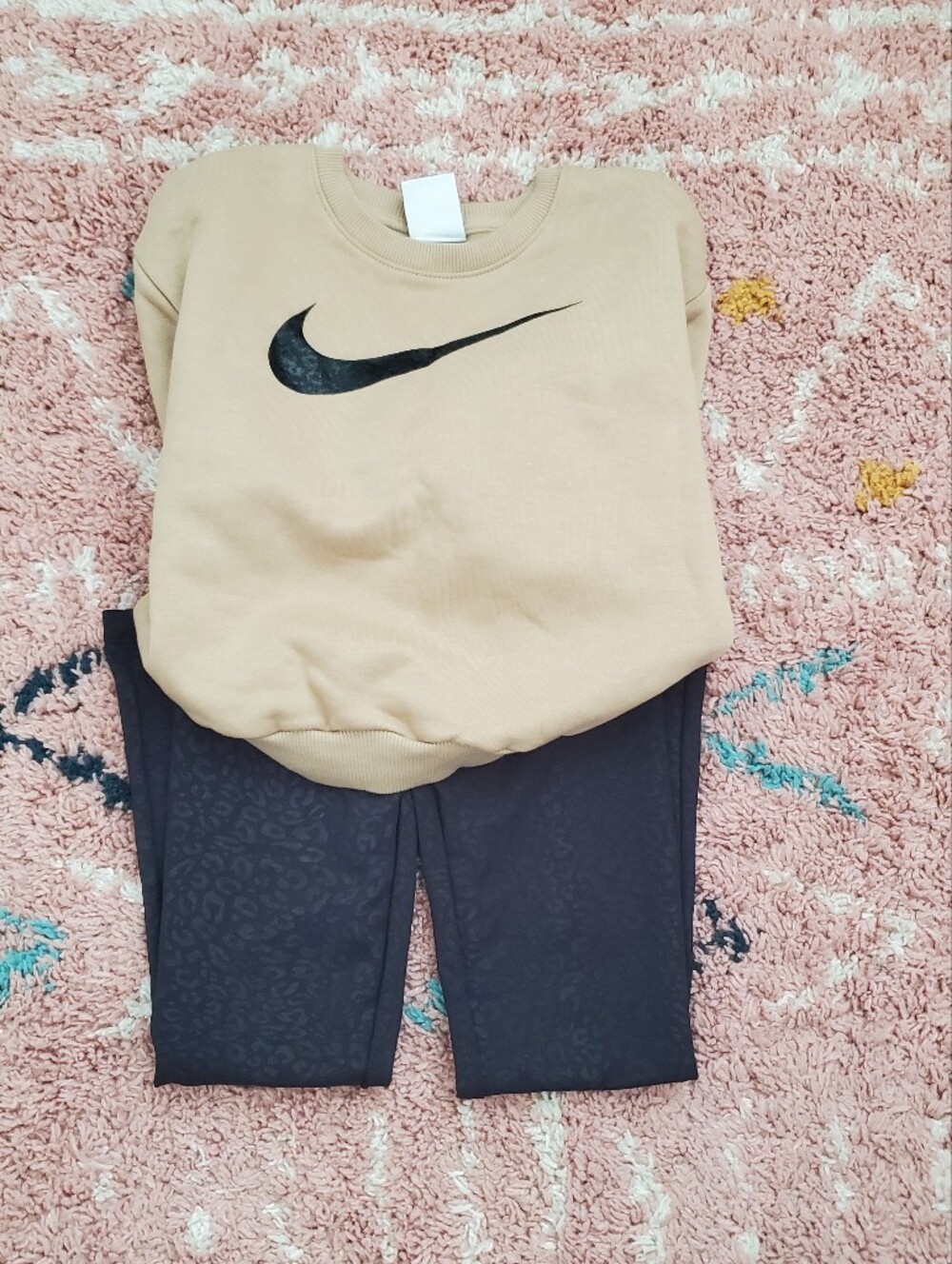 Nike Girls Swoosh Spirit Dri-FIT Leggings, 2-Piece Set Size 6X NWT - Picture 12 of 16